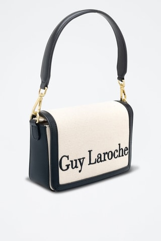 Sac porté épaule en cuir - Noir