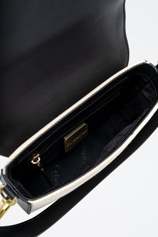 Sac porté épaule en cuir - Noir