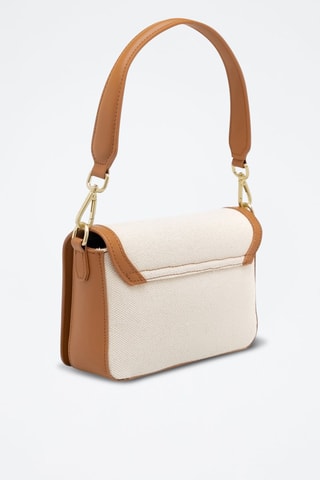 Sac porté épaule en cuir - Camel