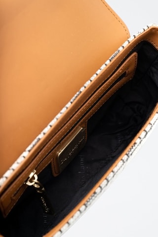 Sac porté épaule en cuir - Camel