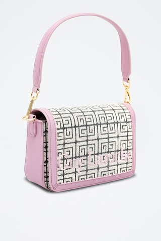 Sac porté épaule en cuir -  Rose