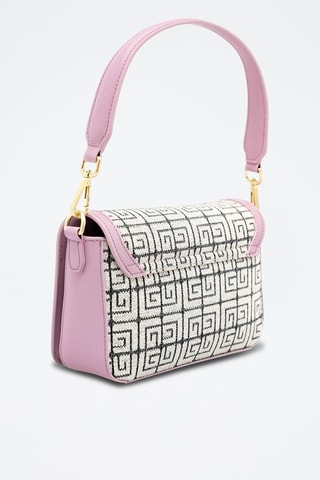Sac porté épaule en cuir -  Rose