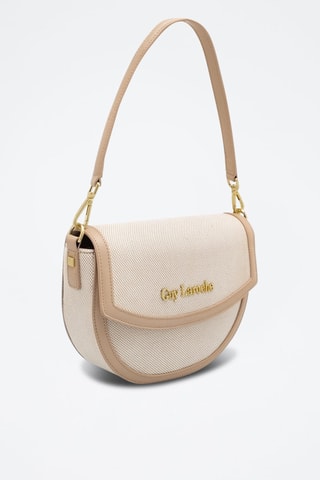 Sac bandoulière en cuir - Beige