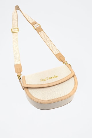 Sac bandoulière en cuir - Beige