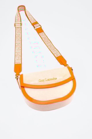 Sac bandoulière en cuir - Orange
