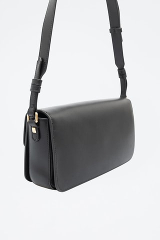Sac bandoulière en cuir Florian Noir