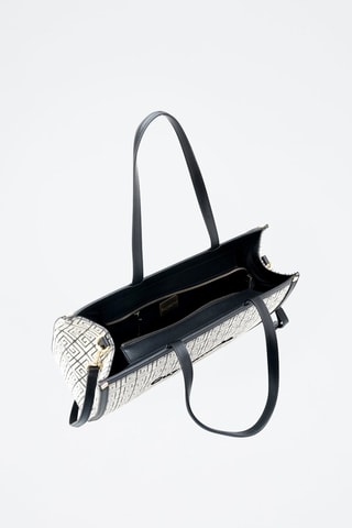 Cabas en cuir - Noir