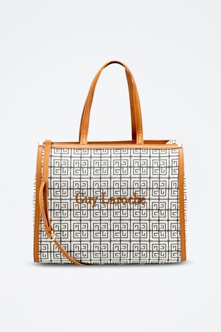 Cabas en cuir - Camel