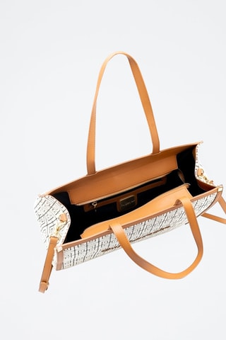 Cabas en cuir - Camel