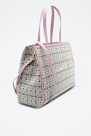 Cabas en cuir - Rose