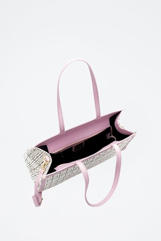 Cabas en cuir - Rose
