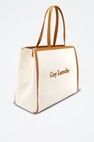 Cabas en cuir - Camel