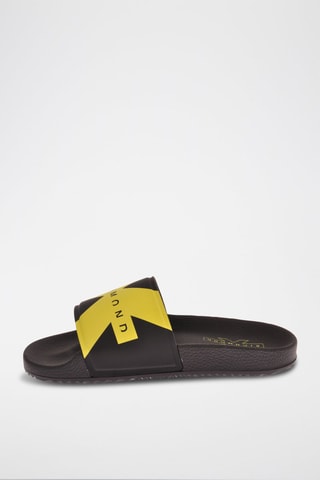 Mules - Noir et jaune