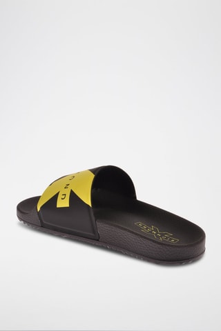 Mules - Noir et jaune