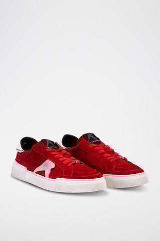 Nubuck Sneakers Gym M Rood