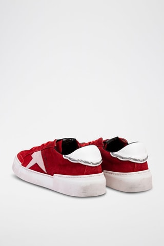 Nubuck Sneakers Gym M Rood