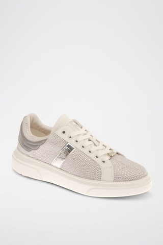 Sneakers en nubuck - Blanc