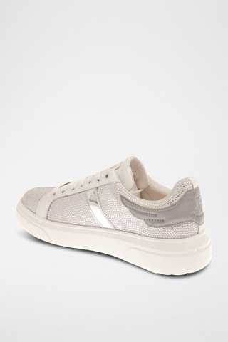 Sneakers en nubuck - Blanc