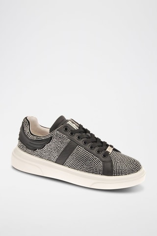 Sneakers en nubuck - Noir