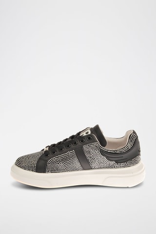 Sneakers en nubuck - Noir