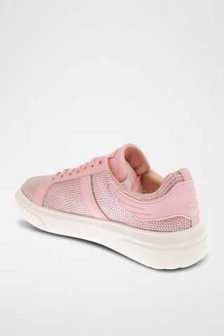 Sneakers en nubuck - Rose