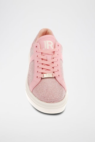 Sneakers en nubuck - Rose