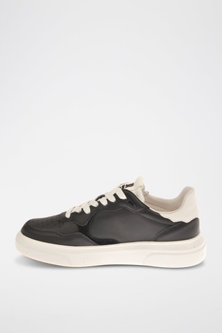 Sneakers en cuir - Noir