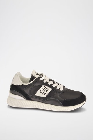 Nubuck Sneakers - Zwart