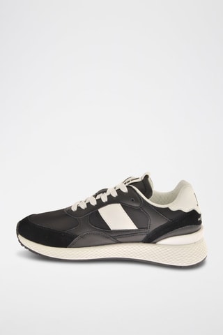 Nubuck Sneakers - Zwart