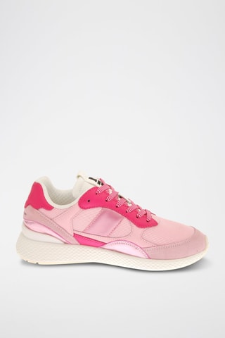 Sneakers en nubuck - Rose