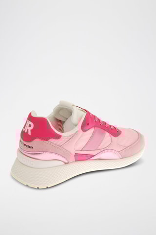 Sneakers en nubuck - Rose