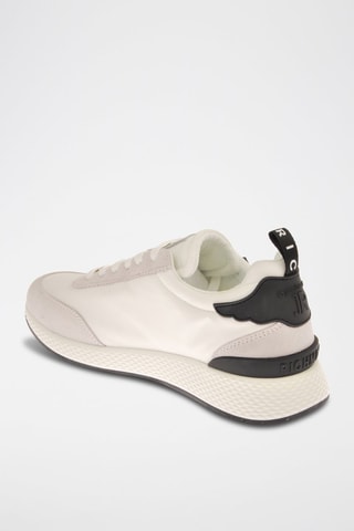 Sneakers en nubuck - Blanc