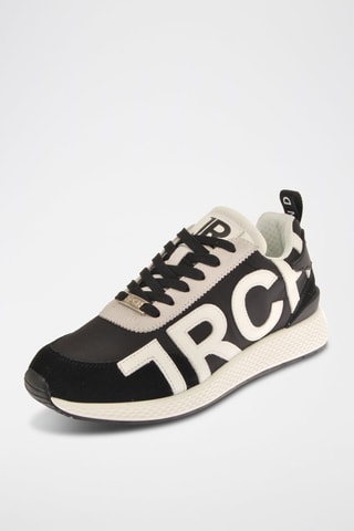 Sneakers en nubuck - Noir