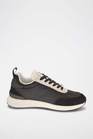 Sneakers en nubuck - Noir