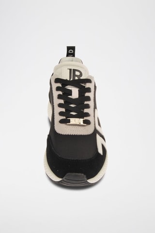 Sneakers en nubuck - Noir