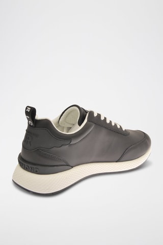 Leren Sneakers -Zwart