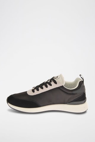 Nubuck Sneakers - Zwart