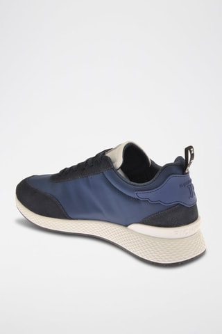Nubuck Sneakers - Marineblauw