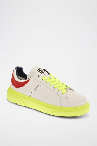 Leren Sneakers - Wit en Zwart