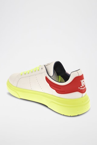 Leren Sneakers - Wit en Zwart
