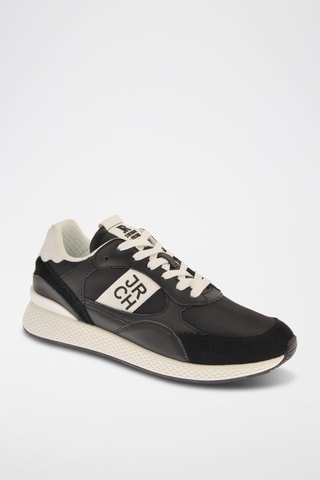 Nubuck Sneakers - Zwart