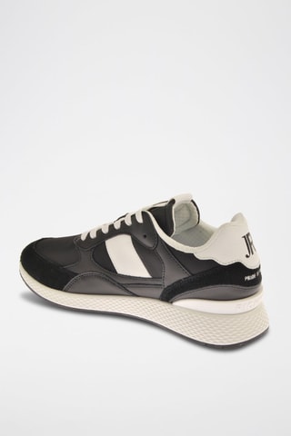 Nubuck Sneakers - Zwart