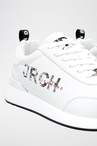 Leren Sneakers - Wit en Zwart