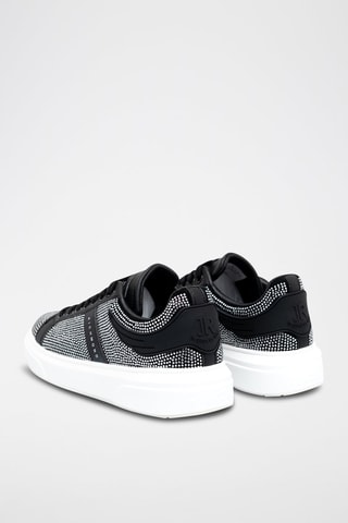 Nubuck Sneakers - Zwart en Wit