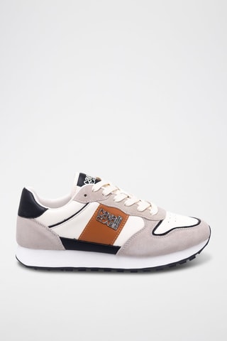 Baskets en nubuck - Beige