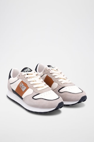 Baskets en nubuck - Beige