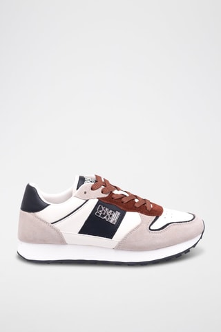 Baskets en nubuck - Beige