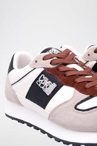 Baskets en nubuck - Beige