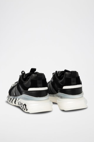 Baskets en cuir de veau - 
Noir