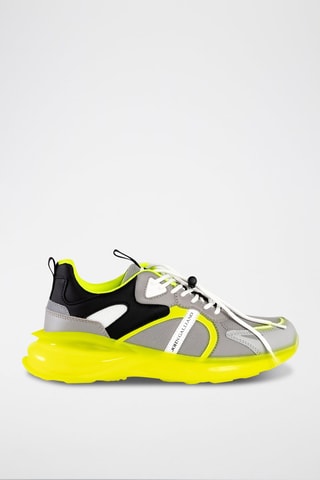 Baskets en nubuck - Multicolore